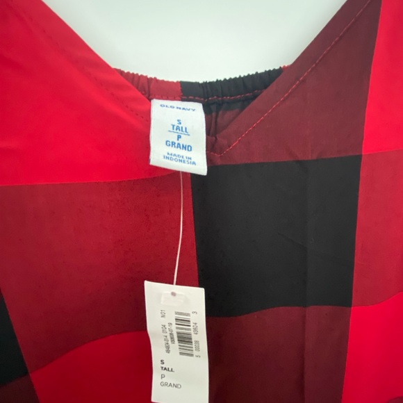 Old Navy Plaid Dress Size Small/Tall BNWT - Picture 7 of 7